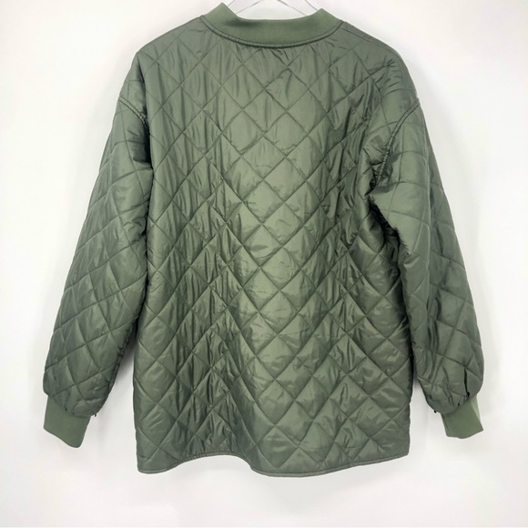 Silence + Noise Green Parka Coat - Picture 13 of 16